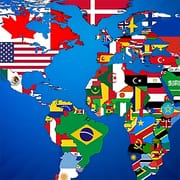 World Map & Countries